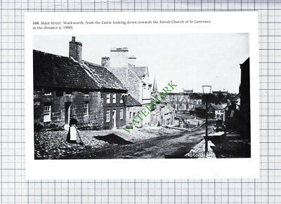 Main Street Warkworth Northumberland  - Small Cutting