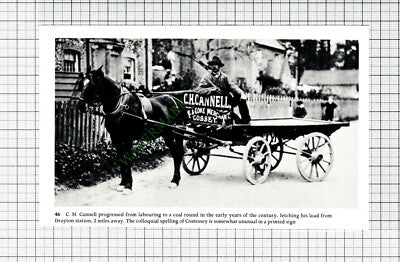 C7889) C H Cannell Coal Merchant Costessey Norfolk  - Cutting