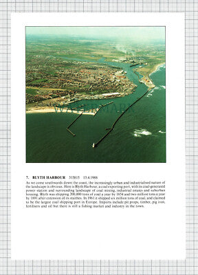 (8627) Killingworth Newcastle  /  Blyth Harbour - 1980s Print / Cutting