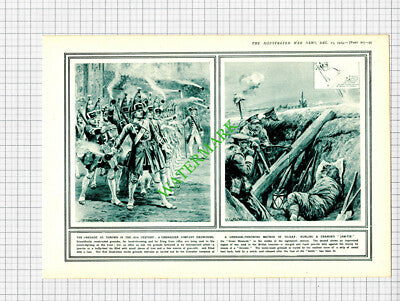 Hand Grenades Grenadiers World War One  - 1914 Cutting
