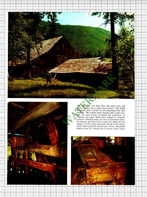 Ralph A Edwards Lonesome Lake Bella Coola British Columbia   - 1970 Article