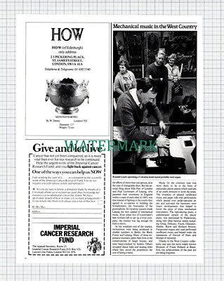 (X526) Paul Corin Pip Liskeard Ronald Leach Thornbury Music - 1980 Article