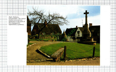 C7927) Hallaton Leicestershire - 1980s Cutting