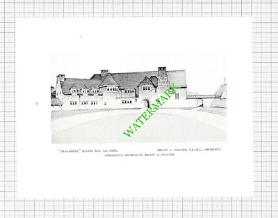 Tragarriff Bantry Bay Co Cork Ireland Briant A Poulter  - 1931 Book Prints