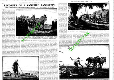 George Soper Illustrator Artist - 1967 Article