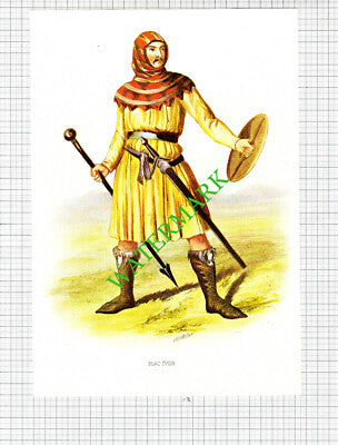 MACIVOR MAC IVOR Scottish Clans  - c.1980 Book Print