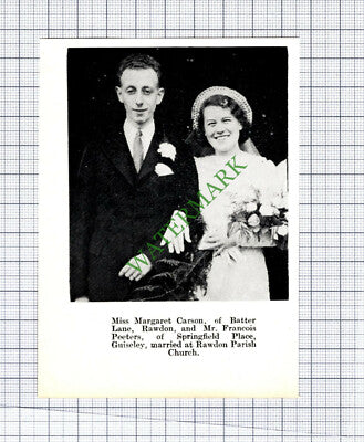 George Flatters Rawdon Gladys Allenby Francois Peeters Carson 1937 Small Cutting