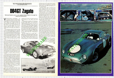 DB4GT Zagato Aston Martin Car Review   - 1982 Article