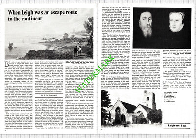 Leigh On Sea Essex  Dr Edwin Sandys - 1979 Article