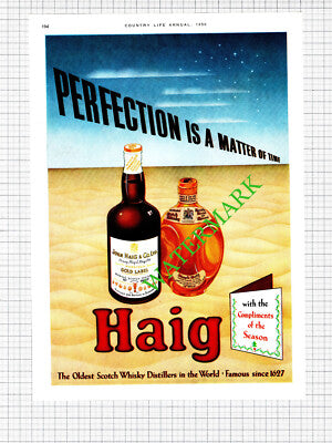 Haig Whisky Advert - 1950 Cutting
