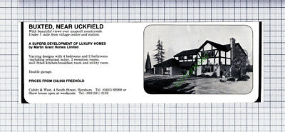 C7840)  Buxted Uckfield - 1981 Cutting