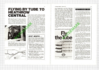 Heathrow Central Station Railway J Graeme Bruce - 1978 Article