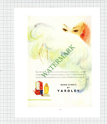 X2005) BOND STREET BY YARDLEY Advert - 1948
