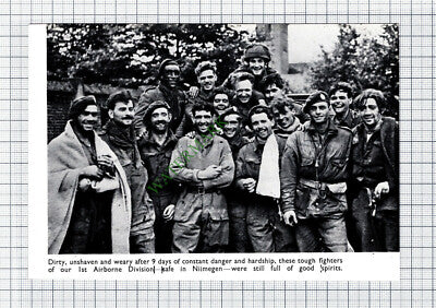 1st Airborne Division Niimegen - 1946 Cutting