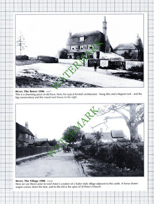 The Bower Hever Kent  -  Cutting / Print