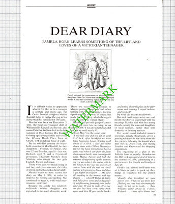 William Mills Randall Martha  Heath Place Farm Orsett Sackett - 1990 Article