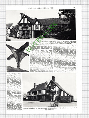 X1781) Major Kenneth Hutchinson Bradley Lodge Stratford Little Aston Park - 1981