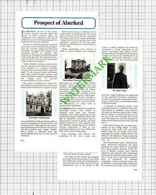 Aberford Yorkshire - 1986 Article