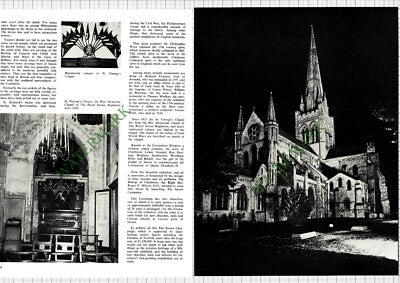 9280) Chichester Cathedral Rev Walter Hussey - 1965 Article