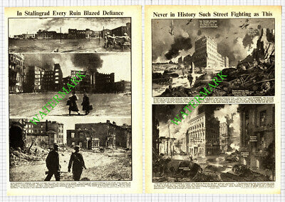 Battle Of Stalingrad World War Two WW2 - c.1943 Article