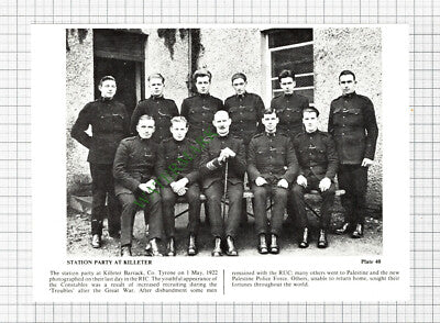 Killeter Barrack Co Tyrone Ireland RIC  - Cutting