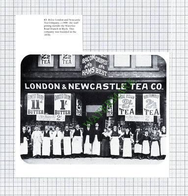 London & Newcastle Tea Company Waterloo Road Blyth  - Cutting