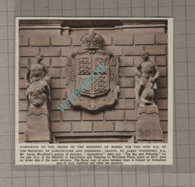 C3590) Ministry Of Agriculture & Fisheries James Woodford - 1952 Clip