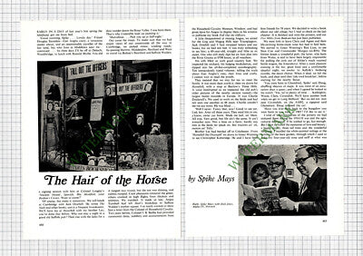 9237) Spike Mays Dick Joice Douglas Saunders - 1972 Article