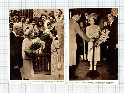 Lord Roberts Memorial Workshops Royal Visit - 1947 2-Part Cutting