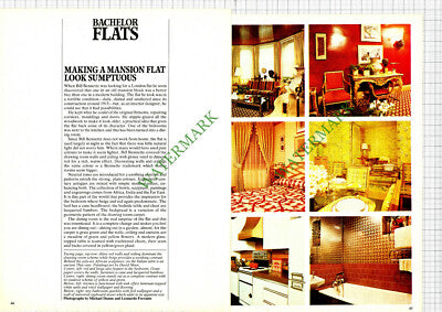 Bill Bennette London Flat - 1982 Article
