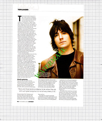 Toploader Band Julian Deane Dan Hipgrave Matt Knight  - 2000 Article