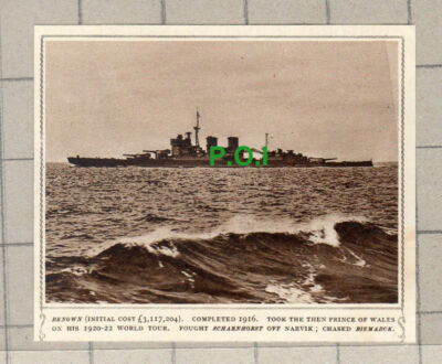 C1617) RENOWN Ship - 1948 Clip