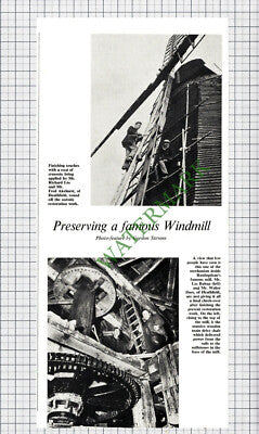 Rottingdean Windmill Les Baitup Walter Buss Fred Akehurst -1967 Cutting / Print