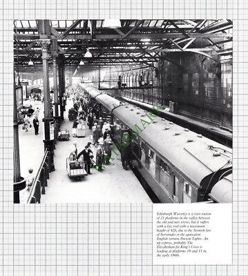 7752) Edinburgh Waverley Railway Station  - Cutting