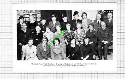 Yeadon Queen Street Methodist Church Yorkshire Helpers  - 1938 Cutting