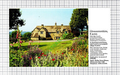 Oakridge Lynch House Sale Advert - 1991 Cutting