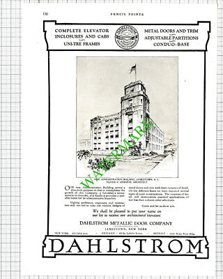 Dahlstrom Metallic Door Company Administration Jamestown New York - 1926 Cutting