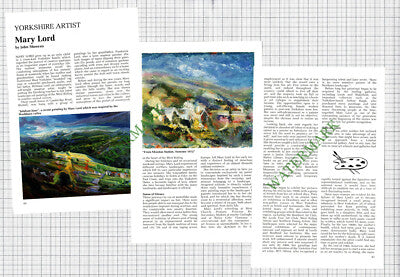 Mary Lord Yorkshire Artist Birstall - 1992 Article