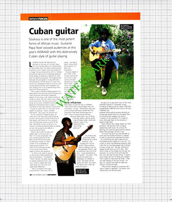 Papa Noel Guitarist Soukous  - 2000 Article