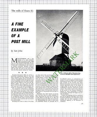 9833) Mountnessing Mill Essex  - 1967 Cutting