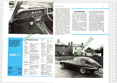 Jaguar 2+2 Car Review - 1966 Article