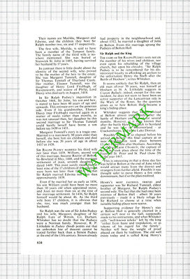 The Pudsey Tomb Bolton-by-Bowland Church - 1979 Article