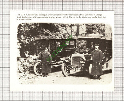 C8000) Cleveland Car Company Darlington J R Ellerby  - Cutting