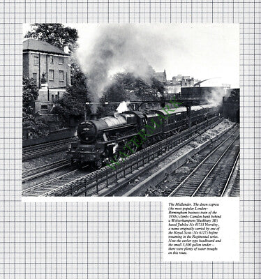 9445) Camden Bank Railway Midlander Jubilee No 45733 - Cutting