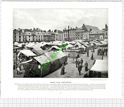 Northampton / St Ives Cornwall - c.1900 Book Print