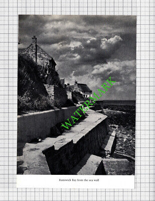 Runswick Bay Yorkshire -  1970s Cutting / Print