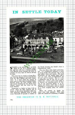 Settle Yorkshire  - 1962 Article