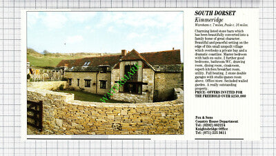 Richmond Surrey / Kimmeridge Dorset House Sale Advert - 1991 Cutting