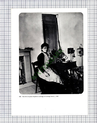 9397) 6 George Street Croydon Telephone Exchange - Cutting