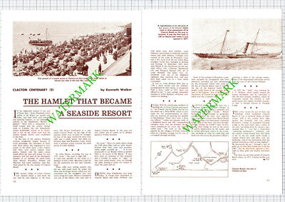 Clacton On Sea Essex  - 1971 Article